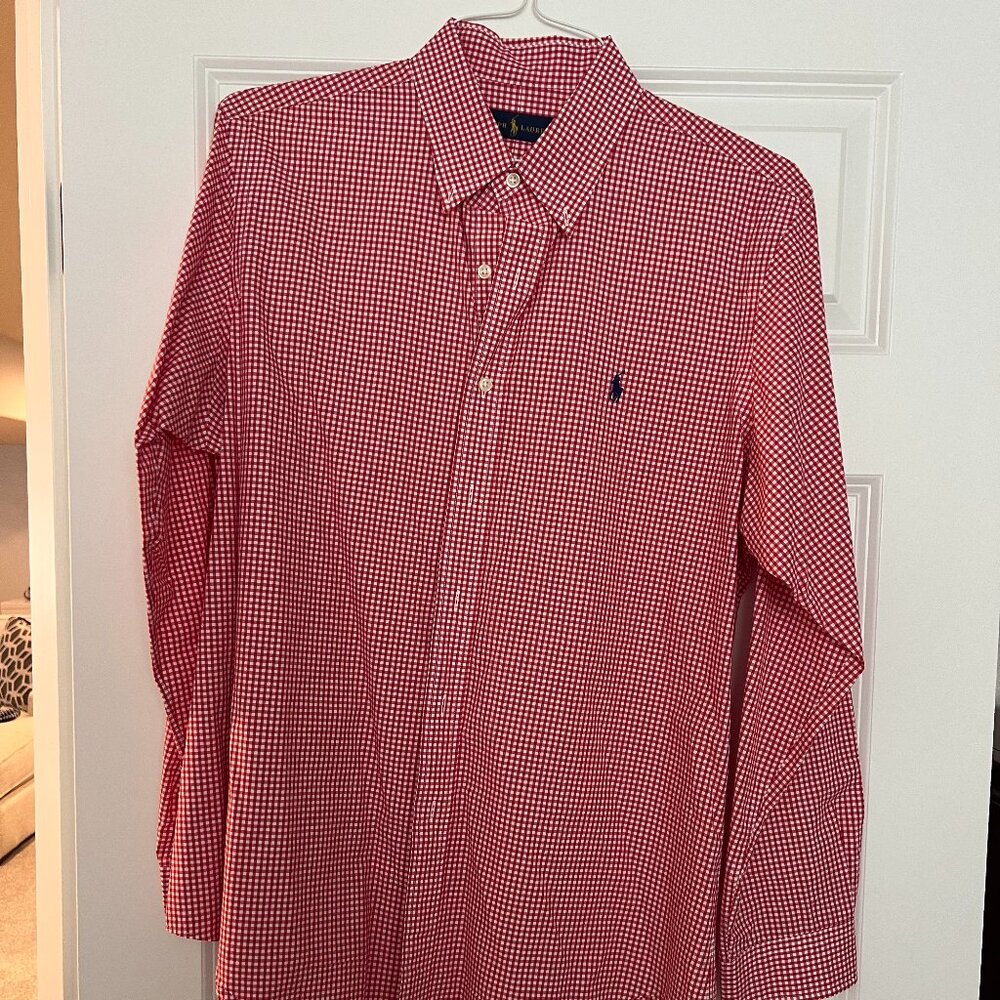 Mens Ralph Lauren Dress Shirt large